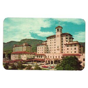 Broadmoor Resort Postcard Colorado Springs Vintage Scenic Design Dexter Press